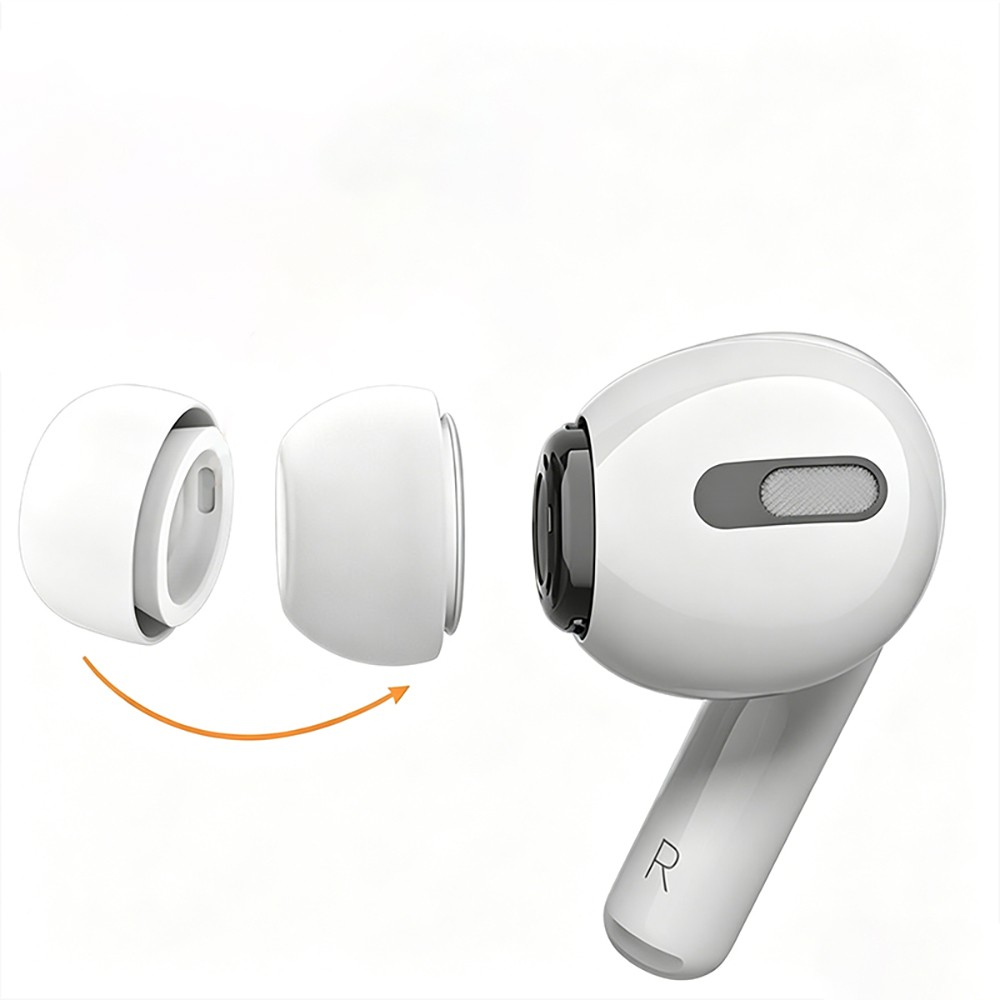 Apple Airpods Pro Uyumlu 3 Zore Kulaklık Ucu Silikon - 3