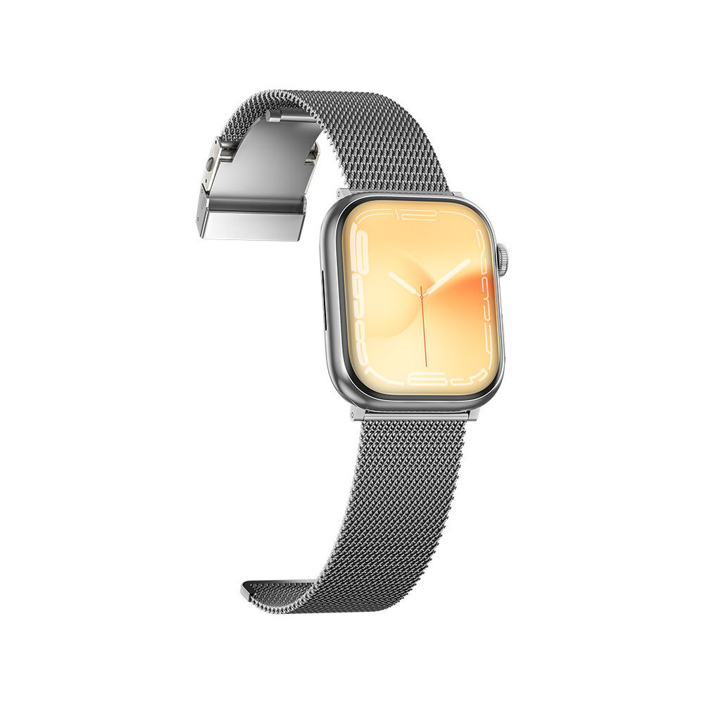 Apple Watch 38mm Uyumlu Amazingthing Titan Metal Hasır Kordon - 7