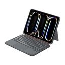 Apple iPad 10.9 2022 Uyumlu (5.Nesil) Wiwu MK-005 Combo 3in1 Kalem Bölmeli Klavyeli Standlı Kılıf - 1