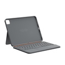 Apple iPad 10.9 2022 Uyumlu (5.Nesil) Wiwu MK-005 Combo 3in1 Kalem Bölmeli Klavyeli Standlı Kılıf - 6