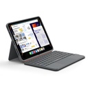 Apple iPad 10.9 2022 Uyumlu (5.Nesil) Wiwu MK-005 Combo 3in1 Kalem Bölmeli Klavyeli Standlı Kılıf - 8