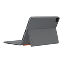 Apple iPad 10.9 2022 Uyumlu (5.Nesil) Wiwu MK-005 Combo 3in1 Kalem Bölmeli Klavyeli Standlı Kılıf - 4
