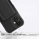Apple iPhone 16 Plus Uyumlu Kılıf Magsafe Şarj Özellikli Standlı Kartlıklı Set Amazinghing Glamour Luxe Serisi Kapak - 9