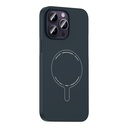 Apple iPhone 14 Pro Max Uyumlu Kılıf M-Safe Şarj Özellikli Kamera Korumalı Zore Elio Sert PC Kapak - 1