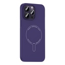Apple iPhone 14 Pro Max Uyumlu Kılıf M-Safe Şarj Özellikli Kamera Korumalı Zore Elio Sert PC Kapak - 1