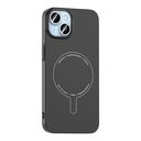 Apple iPhone 14 Uyumlu Kılıf M-Safe Şarj Özellikli Kamera Korumalı Zore Elio Sert PC Kapak - 1