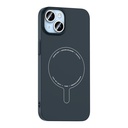 Apple iPhone 14 Uyumlu Kılıf M-Safe Şarj Özellikli Kamera Korumalı Zore Elio Sert PC Kapak - 2