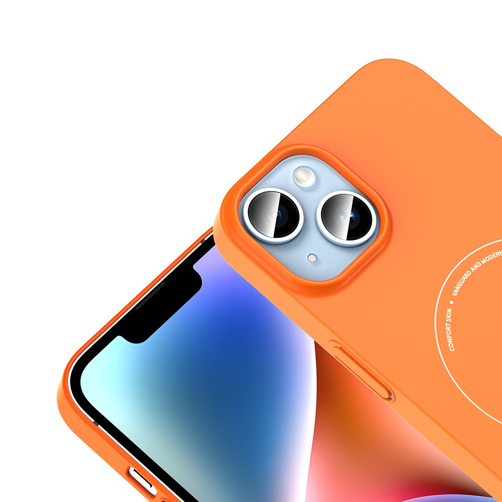 Apple iPhone 14 Uyumlu Kılıf M-Safe Şarj Özellikli Kamera Korumalı Zore Elio Sert PC Kapak - 2