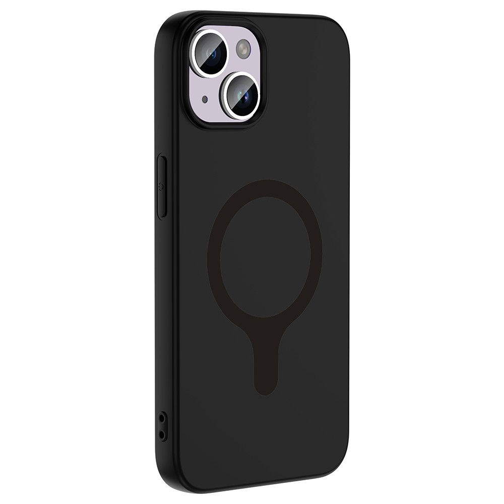 Apple iPhone 14 Uyumlu Kılıf M-Safe Şarj Özellikli Zore Aris Silikon Kapak - 2
