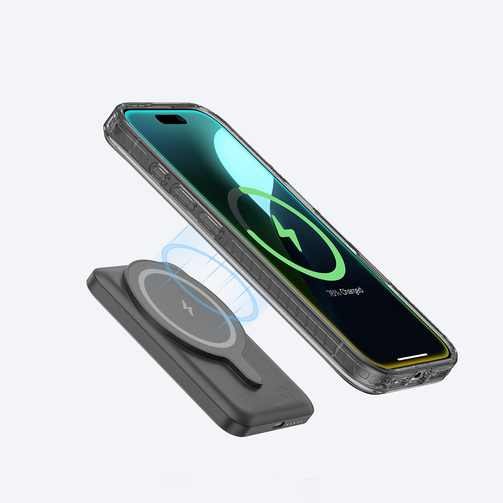 Apple iPhone 16 Uyumlu Kılıf Magsafe Şarj Özellikli Standlı Amazingthing Titan Pro Plus Kapak - 10