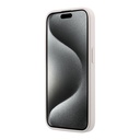 Apple iPhone 15 Pro Uyumlu Kılıf Guess Orjinal Lisanslı M-safe Kabartmalı 4G Desenli Yazı Logolu Kapak - 4