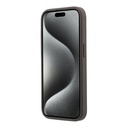Apple iPhone 15 Pro Uyumlu Kılıf Guess Orjinal Lisanslı M-safe Kabartmalı 4G Desenli Yazı Logolu Kapak - 4