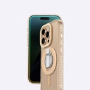 Apple iPhone 16 Pro Uyumlu Kılıf Magsafe Şarj Özellikli Yüzük Standlı Amazingthing Titan Pro Serisi Kapak - 35