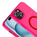 Apple iPhone 15 Uyumlu Kılıf M-Safe Şarj Özellikli Zore Aris Silikon Kapak - 1