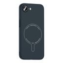 Apple iPhone 16E Uyumlu Kılıf M-Safe Şarj Özellikli Kamera Korumalı Zore Elio Sert PC Kapak - 1