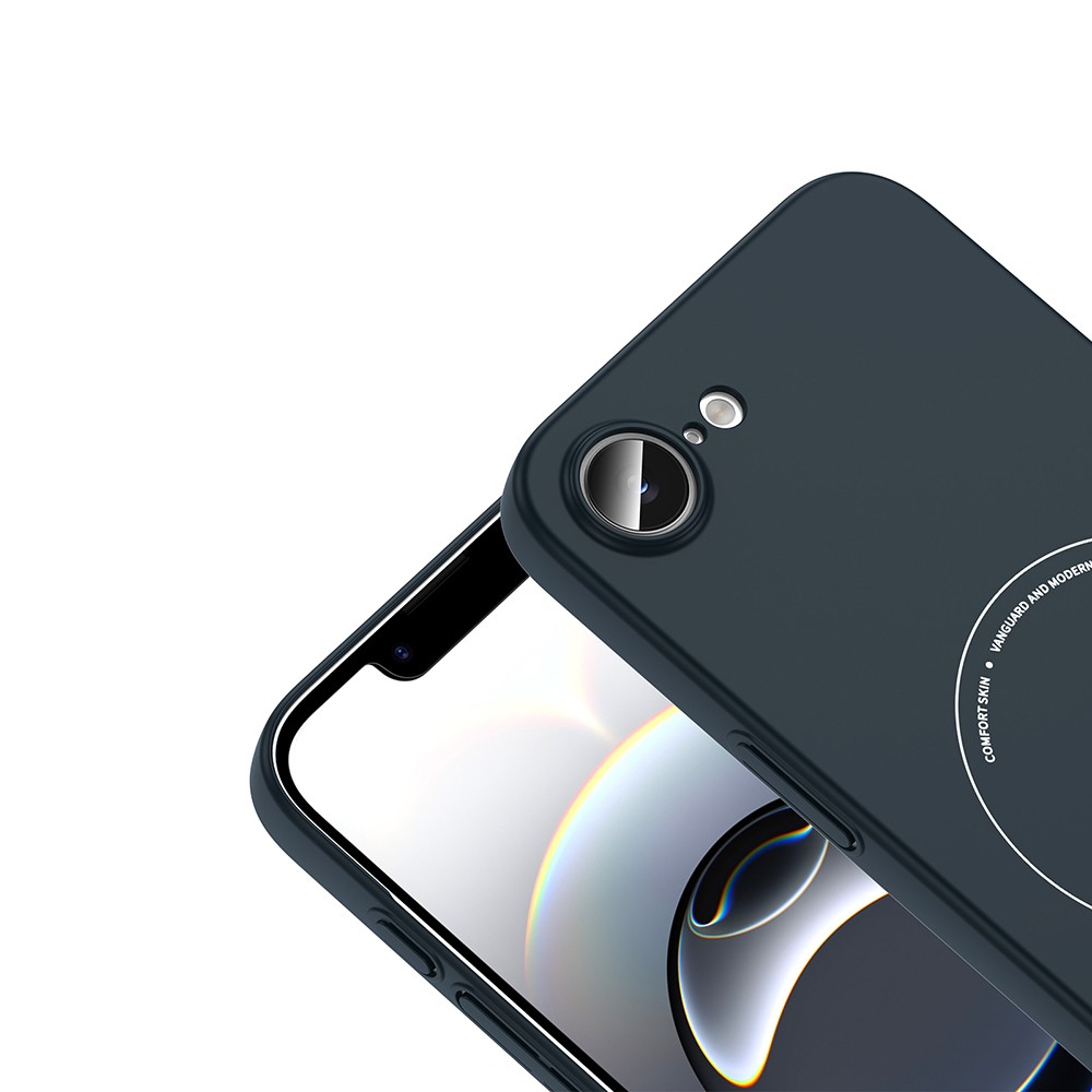Apple iPhone 16E Uyumlu Kılıf M-Safe Şarj Özellikli Kamera Korumalı Zore Elio Sert PC Kapak - 2