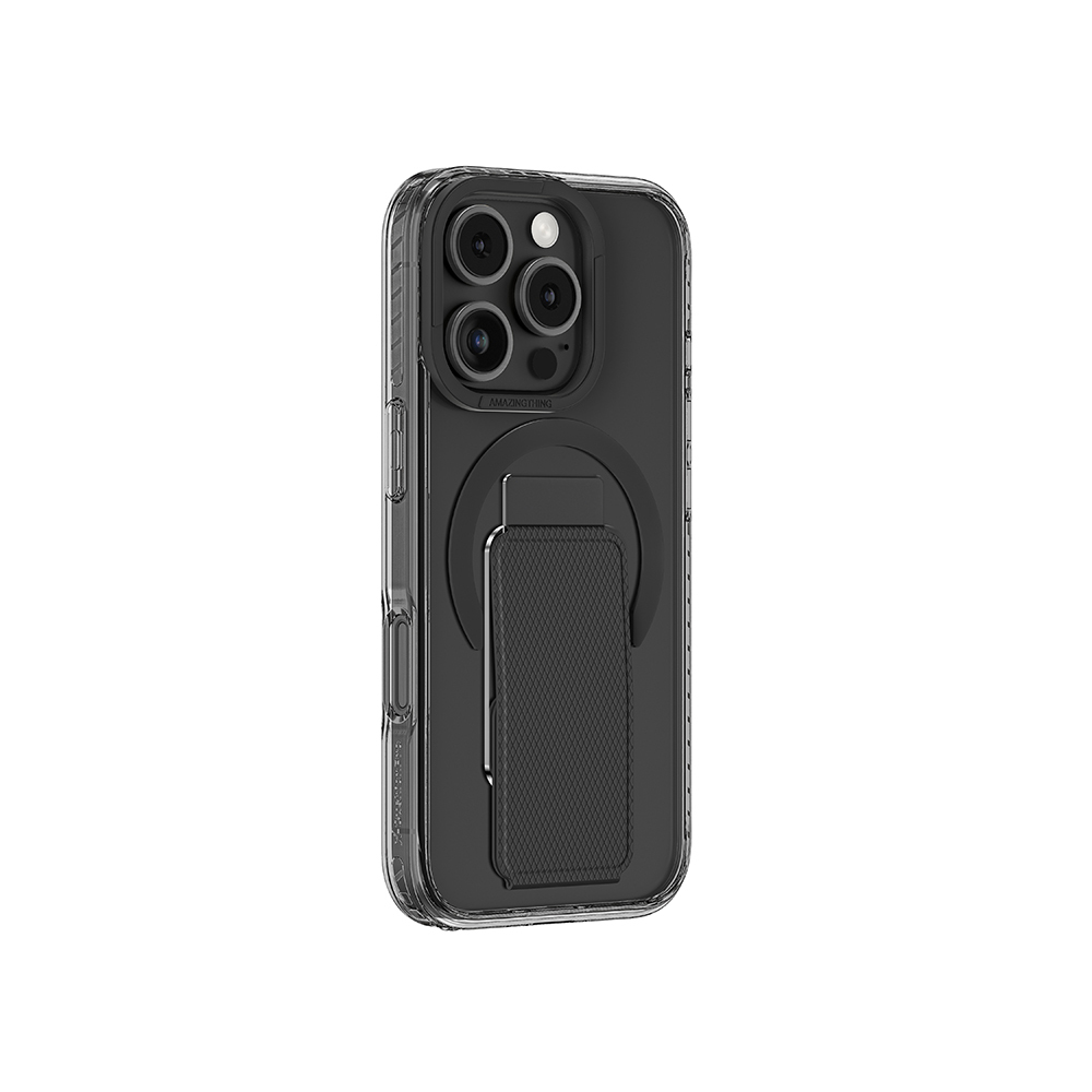 Apple iPhone 16 Pro Max Uyumlu Kılıf Magsafe Şarj Özellikli Standlı Amazingthing Titan Pro Plus Kapak - 14