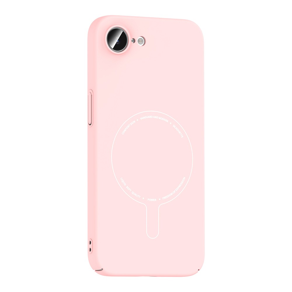 Apple iPhone 16E Uyumlu Kılıf M-Safe Şarj Özellikli Kamera Korumalı Zore Elio Sert PC Kapak - 1