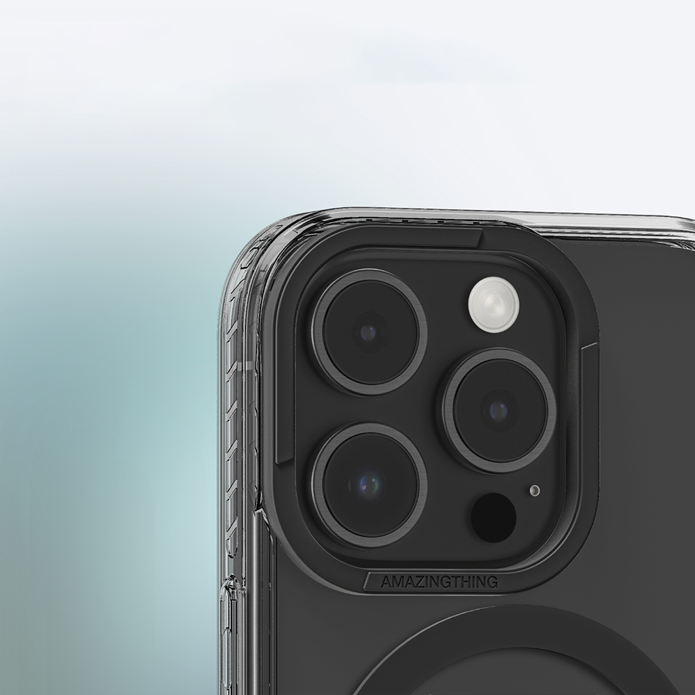 Apple iPhone 16 Pro Max Uyumlu Kılıf Magsafe Şarj Özellikli Standlı Amazingthing Titan Pro Plus Kapak - 25