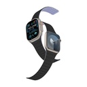 Apple Watch Ultra 49mm Uyumlu Amazingthing Smoothie Sport Magnetik Tak Çıkar Silikon Strap Kayış - 8