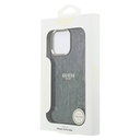 Apple iPhone 16 Pro Max Uyumlu Kılıf Guess Orjinal Lisanslı M-safe Şarj Özellikli Yazı Logolu Python Desenli Kapak - 5