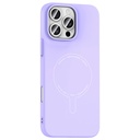 Apple iPhone 16 Pro Max Uyumlu Kılıf M-Safe Şarj Özellikli Kamera Korumalı Zore Elio Sert PC Kapak - 1