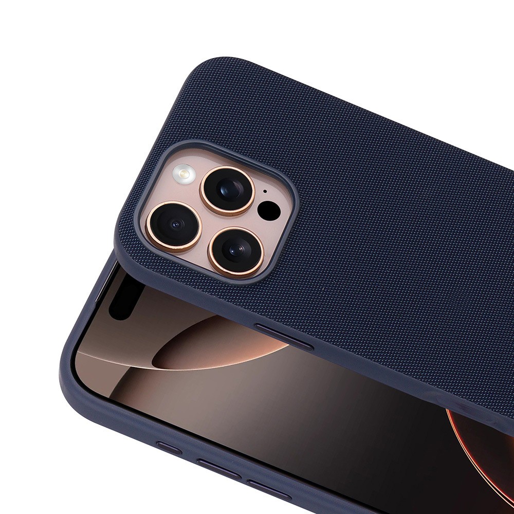 Apple iPhone 16 Pro Max Uyumlu Kılıf M-Safe Şarj Özellikli Kumaş Tasarımlı Zore Miami Sert PC Kapak - 2