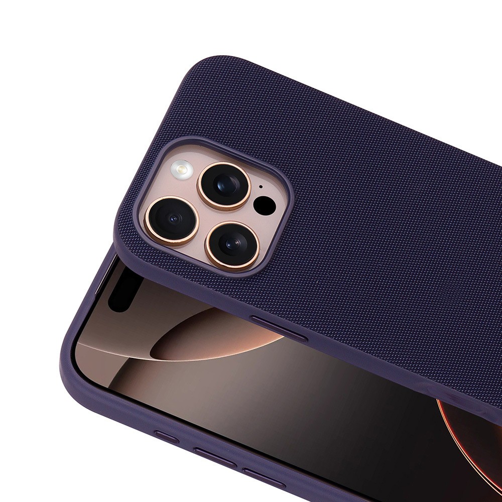 Apple iPhone 16 Pro Max Uyumlu Kılıf M-Safe Şarj Özellikli Kumaş Tasarımlı Zore Miami Sert PC Kapak - 2