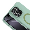 Apple iPhone 16 Pro Max Uyumlu Kılıf M-Safe Şarj Özellikli Zore Aris Silikon Kapak - 1