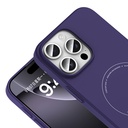 Apple iPhone 16 Pro Uyumlu Kılıf M-Safe Şarj Özellikli Kamera Korumalı Zore Elio Sert PC Kapak - 2