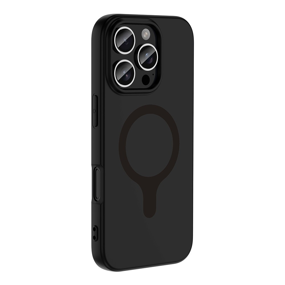 Apple iPhone 16 Pro Uyumlu Kılıf M-Safe Şarj Özellikli Zore Aris Silikon Kapak - 2