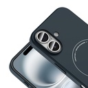 Apple iPhone 16 Uyumlu Kılıf M-Safe Şarj Özellikli Kamera Korumalı Zore Elio Sert PC Kapak - 2