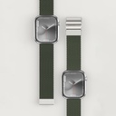 Apple Watch 7 45mm Uyumlu Amazingthing Titan Weave 2 Sport Örgü Kordon - 2