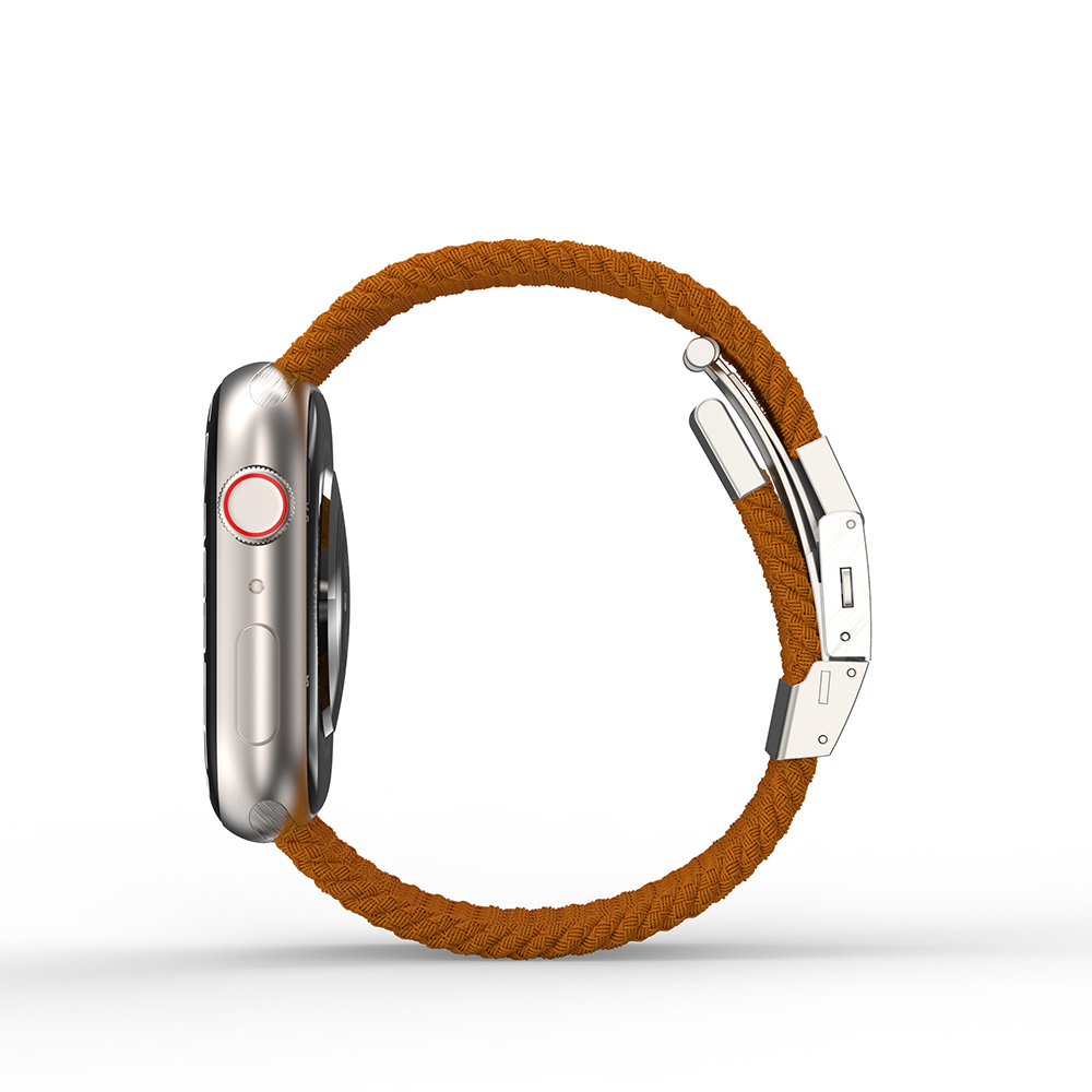 Apple Watch 38mm Uyumlu Amazingthing Titan Weave Örgü Sport Kordon - 11
