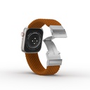 Apple Watch 38mm Uyumlu Amazingthing Titan Weave Örgü Sport Kordon - 12