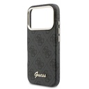Apple iPhone 17 Pro Max Uyumlu Kılıf Guess Orjinal Lisanslı M-safe Şarj Özellikli Script Yazı Logolu 4G Desenli Kapak - 5