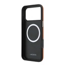 Apple iPhone 17 Pro Max Uyumlu Kılıf Lacoste Orjinal Lisanslı M-Safe Şarj Özellikli PVC Yarı Pike Desenli Arka Yüzey İkonik Timsah Dokuma Logolu Kapak - 6