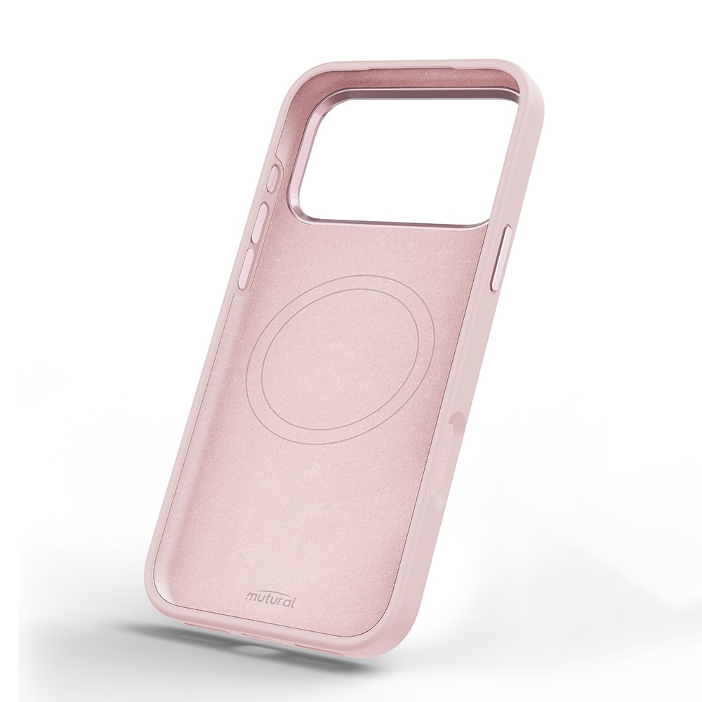 Apple iPhone 17 Pro Max Uyumlu Kılıf M-safe Şarj Özellikli 3D Baskılı Tasarım Mutural The Cat Serisi Kapak - 5