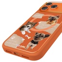 Apple iPhone 17 Pro Max Uyumlu Kılıf M-safe Şarj Özellikli 3D Baskılı Tasarım Mutural The Dog Serisi Kapak - 8