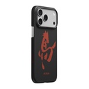 Apple iPhone 17 Pro Max Uyumlu Kılıf M-safe Şarj Özellikli Aramid Fiber Pitaka Horse Painting Serisi Kapak - 2