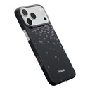 Apple iPhone 17 Pro Max Uyumlu Kılıf M-safe Şarj Özellikli Aramid Fiber Pitaka Sakura Hours Serisi Kapak - 3