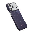Apple iPhone 17 Pro Max Uyumlu Kılıf M-safe Şarj Özellikli Aramid Fiber Pitaka Sakura Hours Serisi Kapak - 3