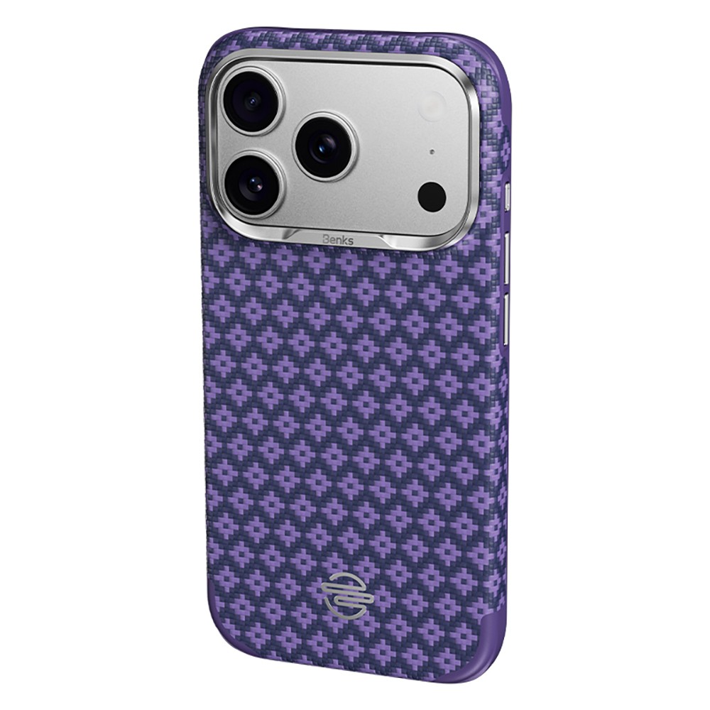 Apple iPhone 17 Pro Max Uyumlu Kılıf M-Safe Şarj Özellikli Benks ArmorPro ArmorEdge X9 Serisi Kevlar Kapak - 1