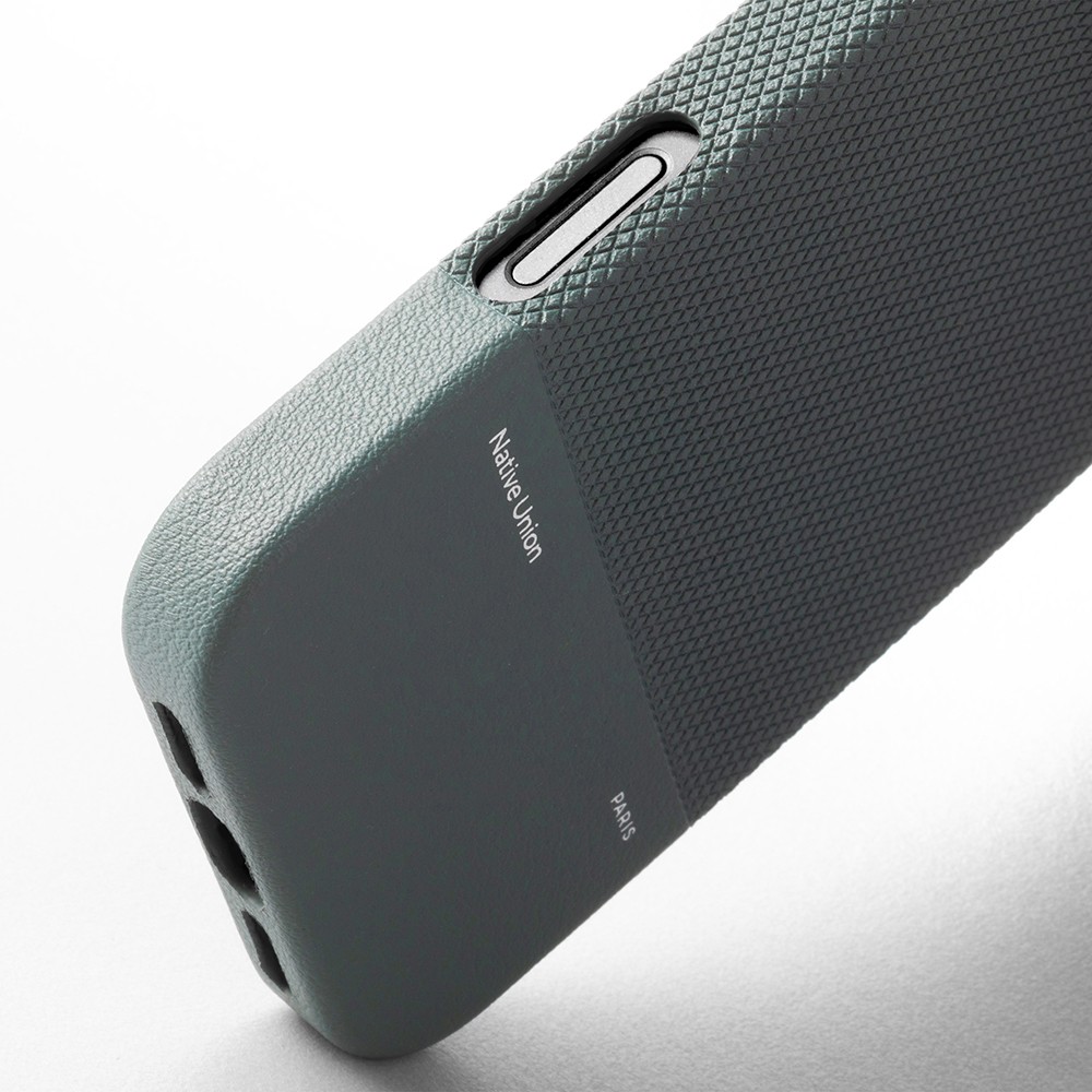 Apple iPhone 17 Pro Max Uyumlu Kılıf M-safe Şarj Özellikli Deri Dokulu Native Union RE Classic Serisi Kapak - 8