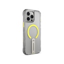 Apple iPhone 16 Pro Max Uyumlu Kılıf Magsafe Şarj Özellikli 360° Dönebilen Standlı Skinarma Helix Kapak - 10