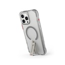 Apple iPhone 16 Pro Uyumlu Kılıf Magsafe Şarj Özellikli 360° Dönebilen Standlı Skinarma Helix Kapak - 5