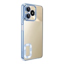 Realme Note 50 Uyumlu Kılıf Silikon Kamera Korumalı Renkli Şeritli Logo Gösteren Zore Omega Kapak - 1