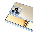 Realme Note 50 Uyumlu Kılıf Silikon Kamera Korumalı Renkli Şeritli Logo Gösteren Zore Omega Kapak - 7