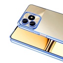 Realme Note 50 Uyumlu Kılıf Silikon Kamera Korumalı Renkli Şeritli Logo Gösteren Zore Omega Kapak - 13