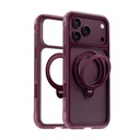 Apple iPhone 17 Pro Max Uyumlu Kılıf Wiwu AS-203 AeroShield Ultra Serisi M-safe Şarj Özellikli Airbag Tasarımlı Standlı Kapak - 1